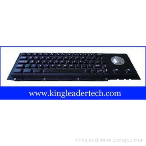 Electroplated black cherry keyswitch industrial metal keybo